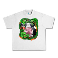 Lunar Rock St. Patrick's day cow Urban Heavy Tee - FaDigitalArtStudio