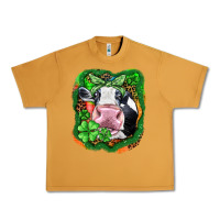 Peanut Butter St. Patrick's day cow Urban Heavy Tee - FaDigitalArtStudio