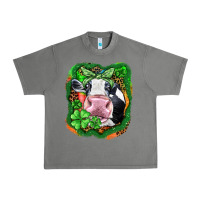 Tornado St. Patrick's day cow Urban Heavy Tee - FaDigitalArtStudio