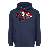 Navy jackals Heavyweight Hoodie - linhVisuals
