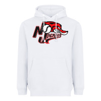 White jackals Heavyweight Hoodie - linhVisuals