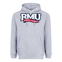 Heather Grey The robert morris university Heavyweight Hoodie - linhVisuals