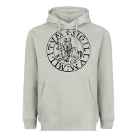 Moon Dust knights templar sigil Heavyweight Hoodie - linhVisuals