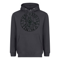 Smoke knights templar sigil Heavyweight Hoodie - linhVisuals