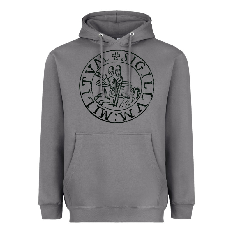 Knights Templar Sigil Heavyweight Hoodie by linhVisuals | Teevron