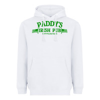 White paddy irish pub Heavyweight Hoodie - linhVisuals