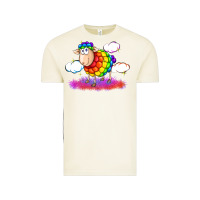 Vintage Arctic rainbow sheep pride Vintage Tee - FaDigitalArtStudio