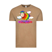Vintage Coffee rainbow sheep pride Vintage Tee - FaDigitalArtStudio