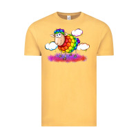 Vintage Mustard rainbow sheep pride Vintage Tee - FaDigitalArtStudio