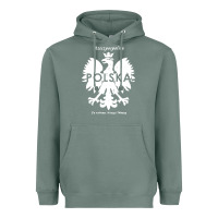 Sage poland rzeczpospolita polska polish eagle symbol Heavyweight Hoodie - linhVisuals