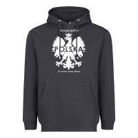 Poland Rzeczpospolita Polska Polish Eagle Symbol Heavyweight Hoodie | Teevron