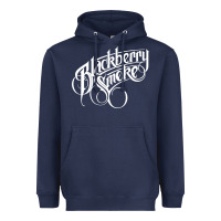 Navy blackberry smoke tour Heavyweight Hoodie - linhVisuals