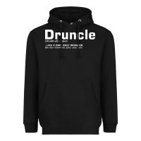 Black drunkle merch Heavyweight Hoodie - linhVisuals
