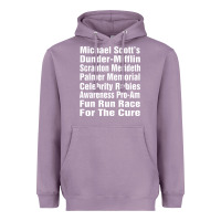 Lavender fun office tv show Heavyweight Hoodie - linhVisuals