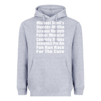 Heather Grey fun office tv show Heavyweight Hoodie - linhVisuals