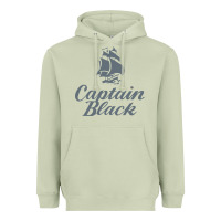 Matcha Captain Black Cigar Heavyweight Hoodie - linhVisuals