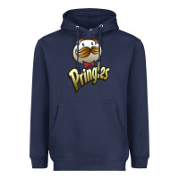 Navy pringles classic Heavyweight Hoodie - linhVisuals