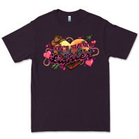 Plum I don't smoke but he's got a lighter Premium Tee - HowdyJamesFarm