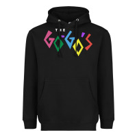 Black the go go's müsïc Heavyweight Hoodie - linhVisuals