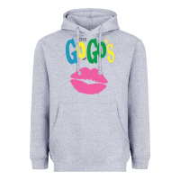Heather Grey the go go's müsïc Heavyweight Hoodie - linhVisuals