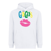 White the go go's müsïc Heavyweight Hoodie - linhVisuals