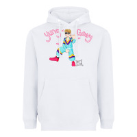 White yung gravy müsïc Heavyweight Hoodie - linhVisuals