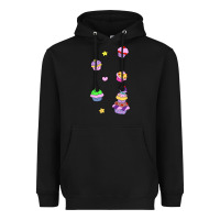 Black cupcakes! Heavyweight Hoodie - linhVisuals