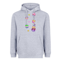 Heather Grey cupcakes! Heavyweight Hoodie - linhVisuals