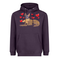 Plum dutch shepherd dog t  shirt dutch shepherd dog with stuffed animal and Heavyweight Hoodie - linhVisuals