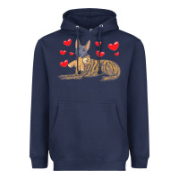 Navy dutch shepherd dog t  shirt dutch shepherd dog with stuffed animal and Heavyweight Hoodie - linhVisuals