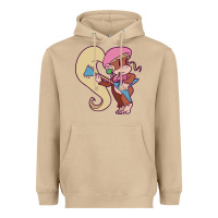 Mushroom cute guitarist dixie kong Heavyweight Hoodie - linhVisuals