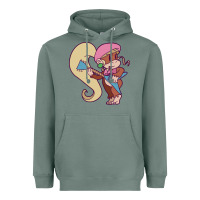 Sage cute guitarist dixie kong Heavyweight Hoodie - linhVisuals