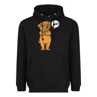Black norfolk terrier t  shirt stubborn norfolk terrier t  shirt Heavyweight Hoodie - linhVisuals