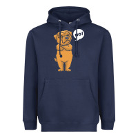 Navy norfolk terrier t  shirt stubborn norfolk terrier t  shirt Heavyweight Hoodie - linhVisuals