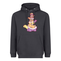 Smoke cute turtle stack Heavyweight Hoodie - linhVisuals