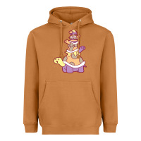 Meerkat cute turtle stack Heavyweight Hoodie - linhVisuals