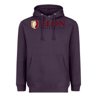 Plum ELON UNIVERSITY Heavyweight Hoodie - linhVisuals