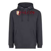 Smoke ELON UNIVERSITY Heavyweight Hoodie - linhVisuals