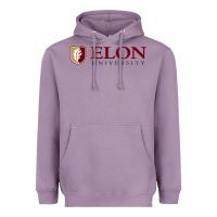 Lavender ELON UNIVERSITY Heavyweight Hoodie - linhVisuals