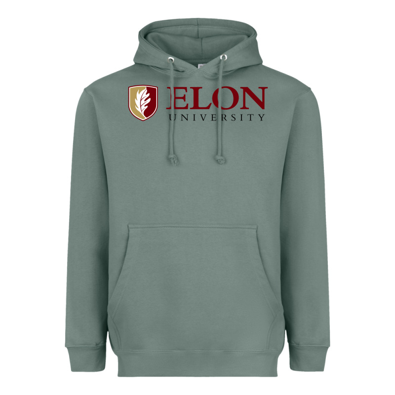 Elon University Heavyweight Hoodie by linhVisuals | Teevron
