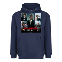 Navy Mission Impossible Heavyweight Hoodie - linhVisuals
