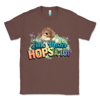 Chestnut Little mister hops a lot Easter day Classic Tee - HowdyJamesFarm