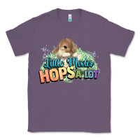 Lavender Little mister hops a lot Easter day Classic Tee - HowdyJamesFarm