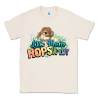 Little Mister Hops A Lot Easter Day Classic Tee | Teevron