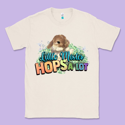 Little Mister Hops A Lot Easter Day Classic Tee Designed By Howdyjamesfarm