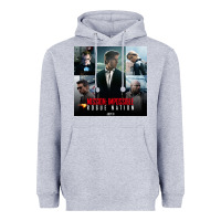 Heather Grey Mission Impossible Heavyweight Hoodie - linhVisuals