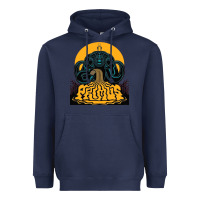 Navy PRIMUS Heavyweight Hoodie - linhVisuals