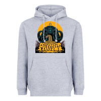 Heather Grey PRIMUS Heavyweight Hoodie - linhVisuals