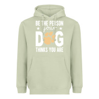 Matcha be the person your dog thinks you are t  shirt be the person your dog Heavyweight Hoodie - linhVisuals