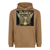 Toasted Coconut Blackberry Smoke Heavyweight Hoodie - linhVisuals
